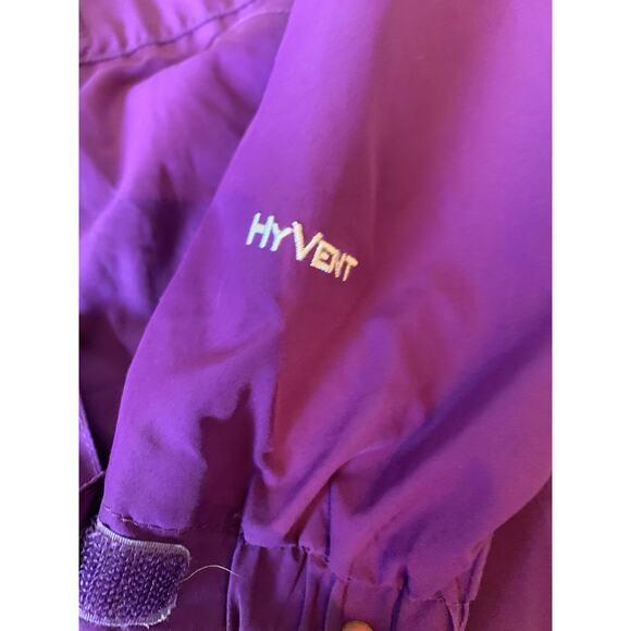 The North Face HyVent size small full zip raincoat No Hood - Picture 6 of 10